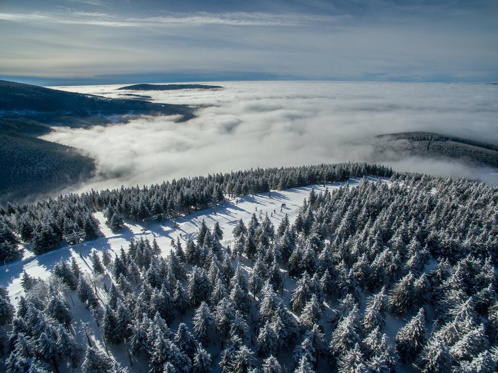 Hotel Penzion pod Šerákem Ostružná Exteriér fotografie